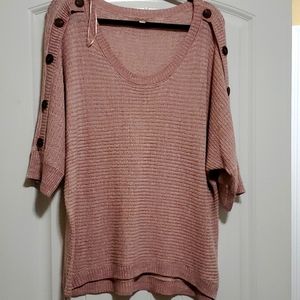 BLUSH pink Sweater